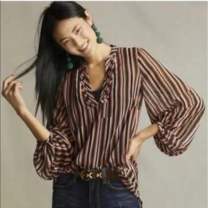 Cabo Ultimate Top 5519 Striped Med